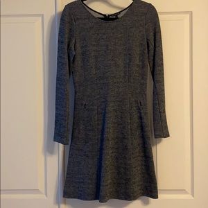 Theory knit long-sleeve dress.
